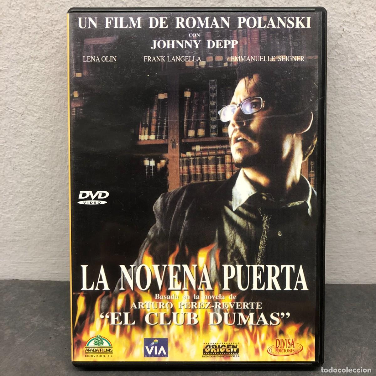 Cine: LA NOVENA PUERTA - ROMAN POLANSKI - JOHNNY DEPP - PELICULA - DVD / 1197