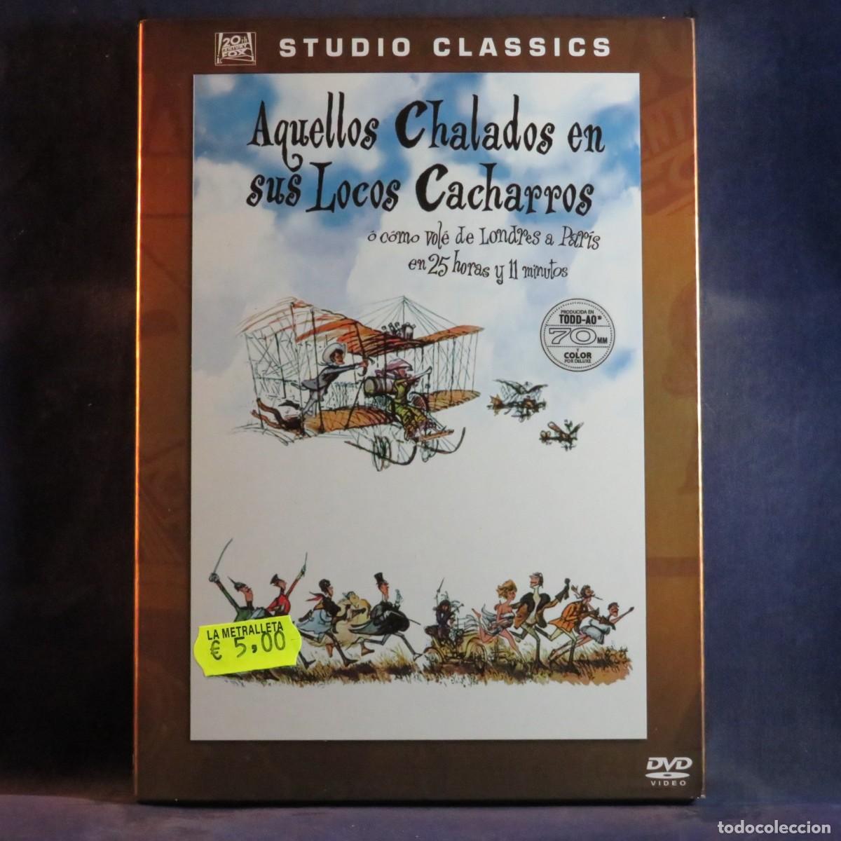 Cine: AQUELLOS CHALADOS EN SUS LOCOS CACHARROS - DVD