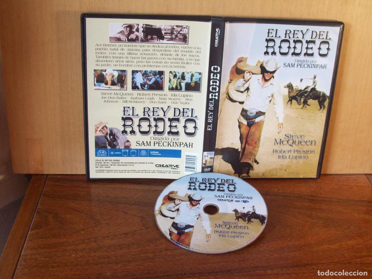 Cine: EL REY DEL RODEO - STEVE MCQUEEN - ROBERT PTRESTON - IDA LUPINO - DVD