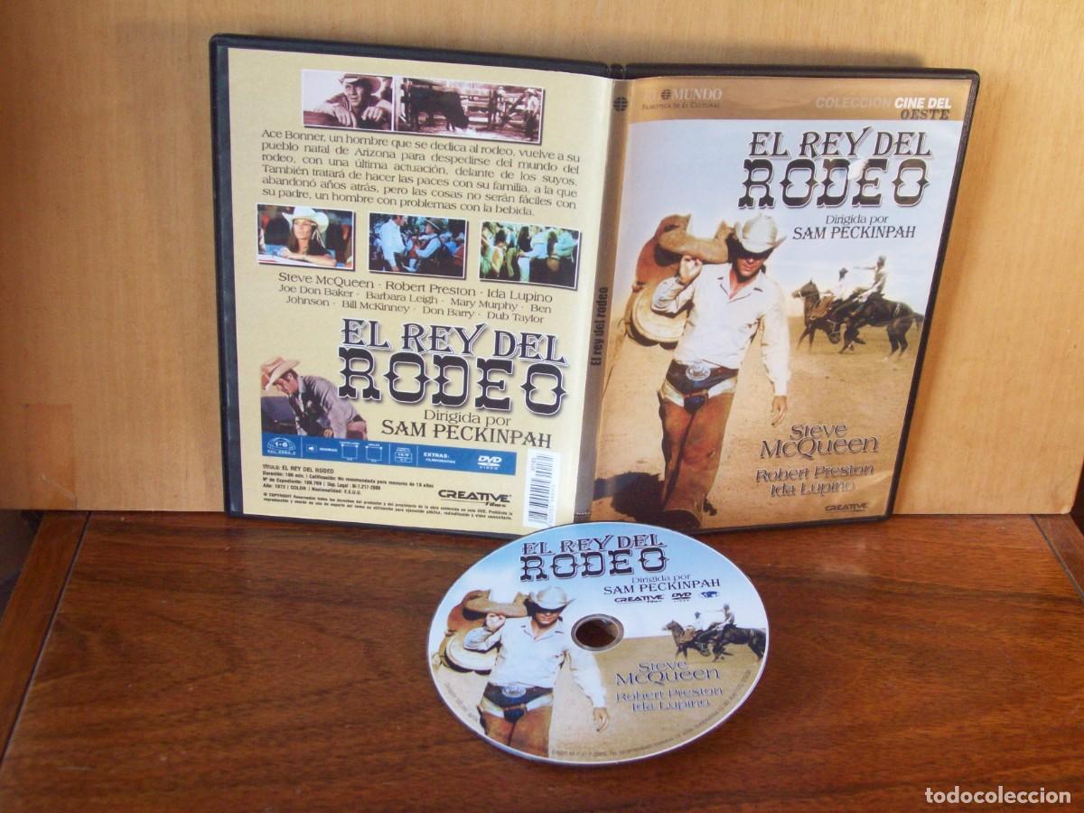 Cine: EL REY DEL RODEO - STEVE MCQUEEN - ROBERT PRESTON - IDA LUPINO - DVD CAJA FINA