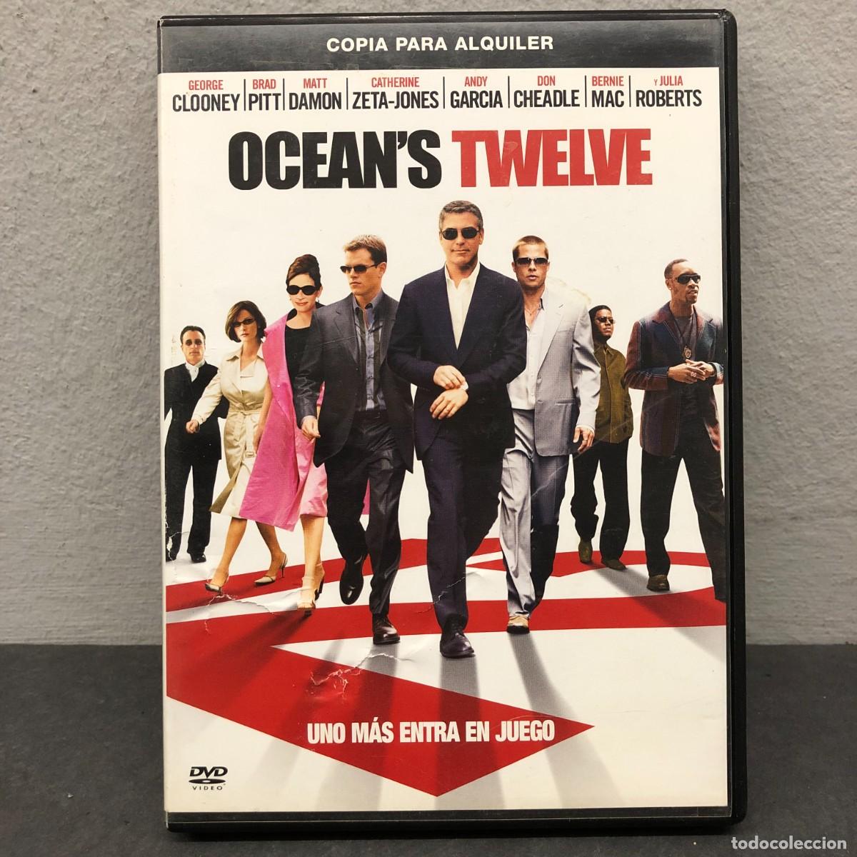 Cine: OCEAN'S TWELVE - GEORGE CLOONEY, BRAD PITT, MATT DAMON - Z40 38948 - PELICULA - DVD / 1212