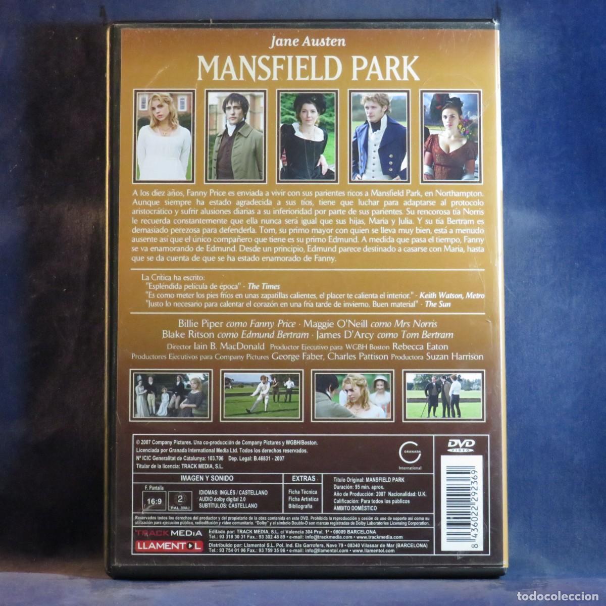 Cine: MANSFIELD PARK - DVD - Foto 2