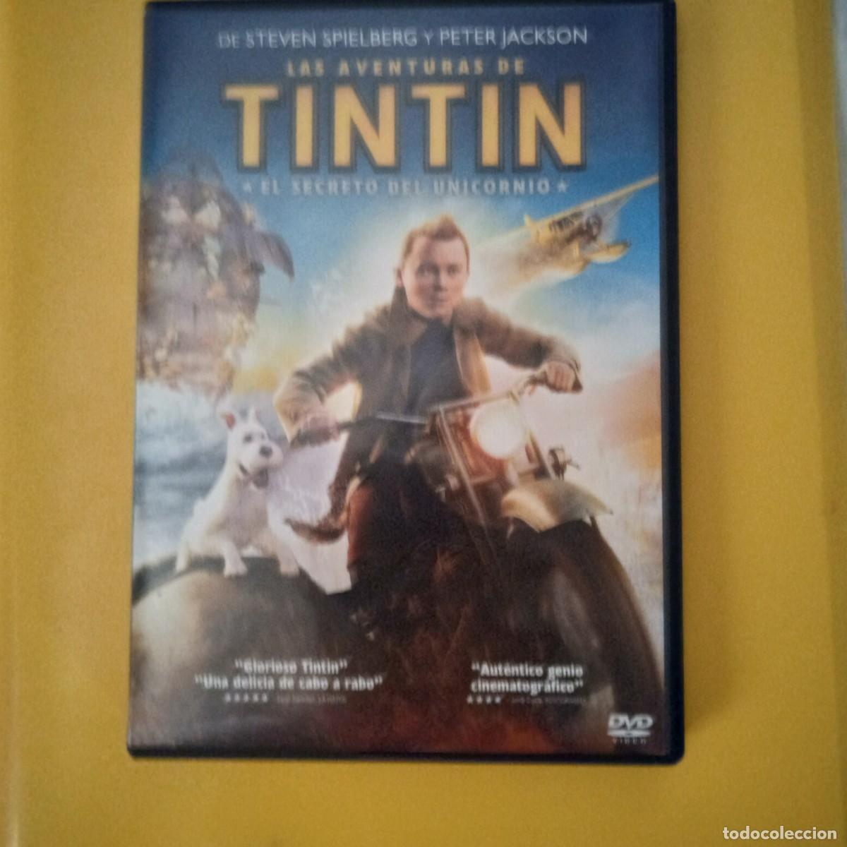 Cine: TINT&Iacute;N EL SECRETO DEL UNICORNIO - DVD - STEVEN SPIELBERG (ANIMACI&Oacute;N)