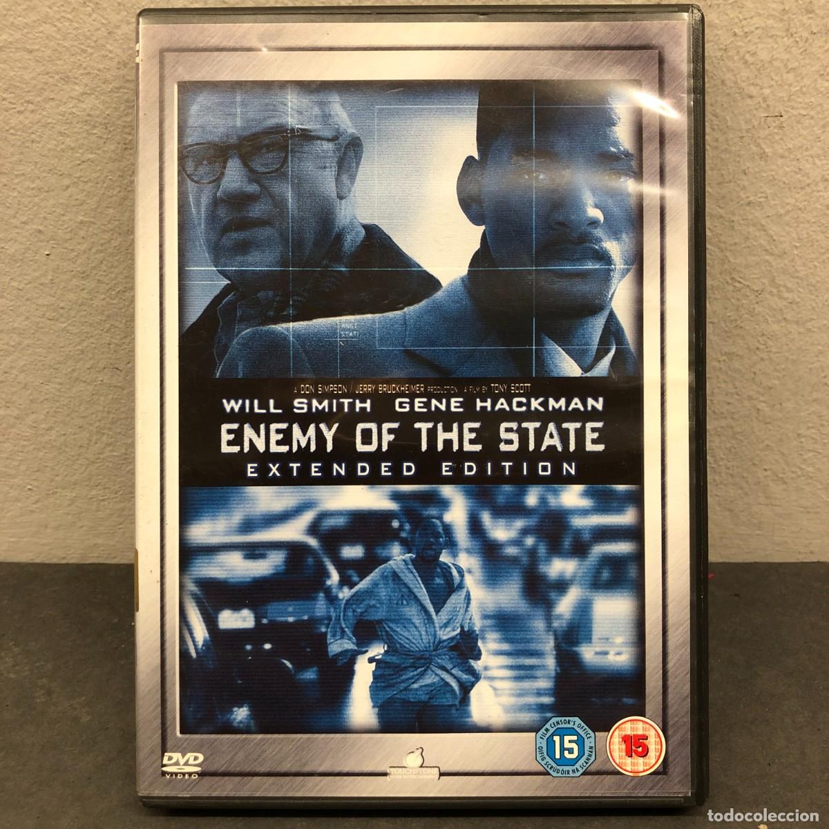 Cine: ENEMY OF THE STATE - EXTENDED EDITION - WILL SMITH, GENE HACKMAN - PELICULA - DVD VIDEO / 1232