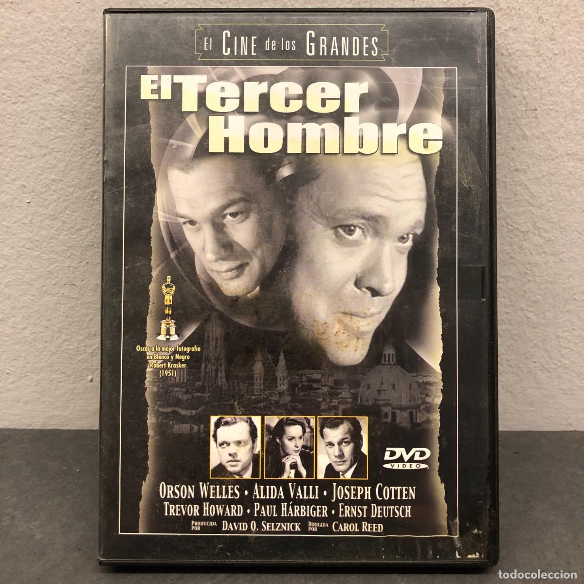Cine: EL TERCER HOMBRE - CAROL REED - ORSON WELLS - EL CINE DE LOS GRANDES - PELICULA - DVD VIDEO / 1234