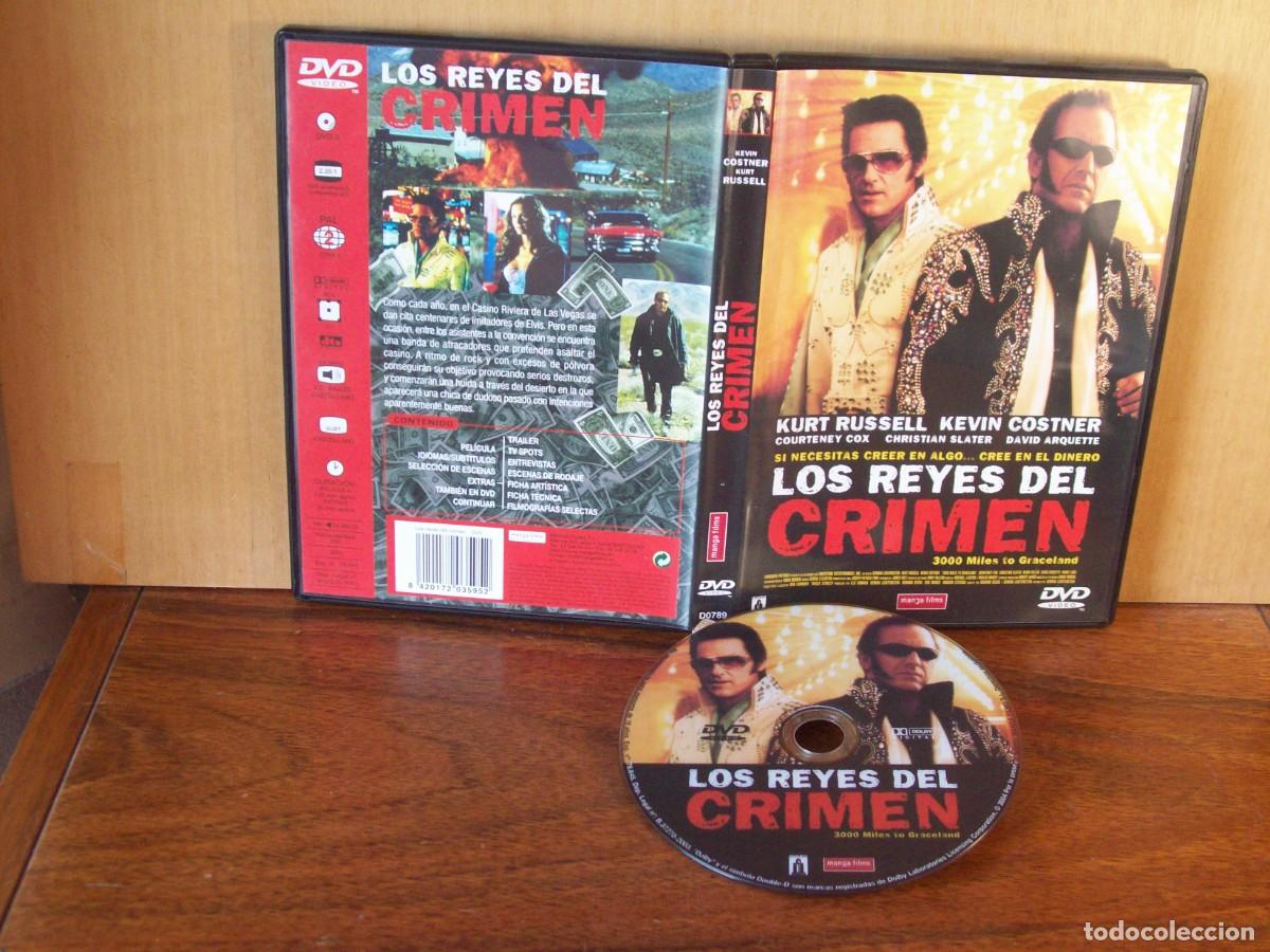 Cine: LOS REYES DEL CRIMEN - KURT RUSSELL - KEVIN COSTNER - COURTENEY COX - DVD