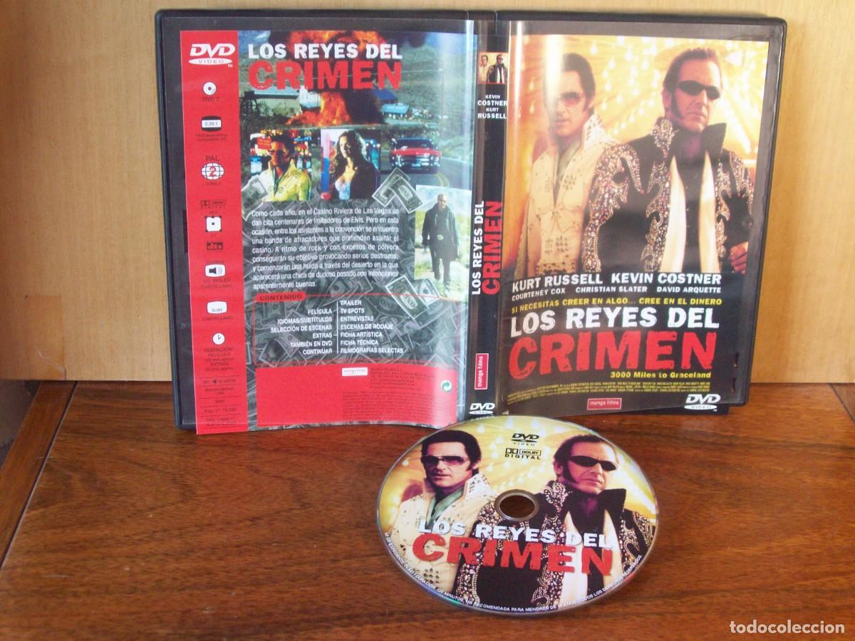 Cine: LOS REYES DEL CRIMEN - KURT RUSSELL - KEVIN COSTNER - COURTENEY COX - DVD