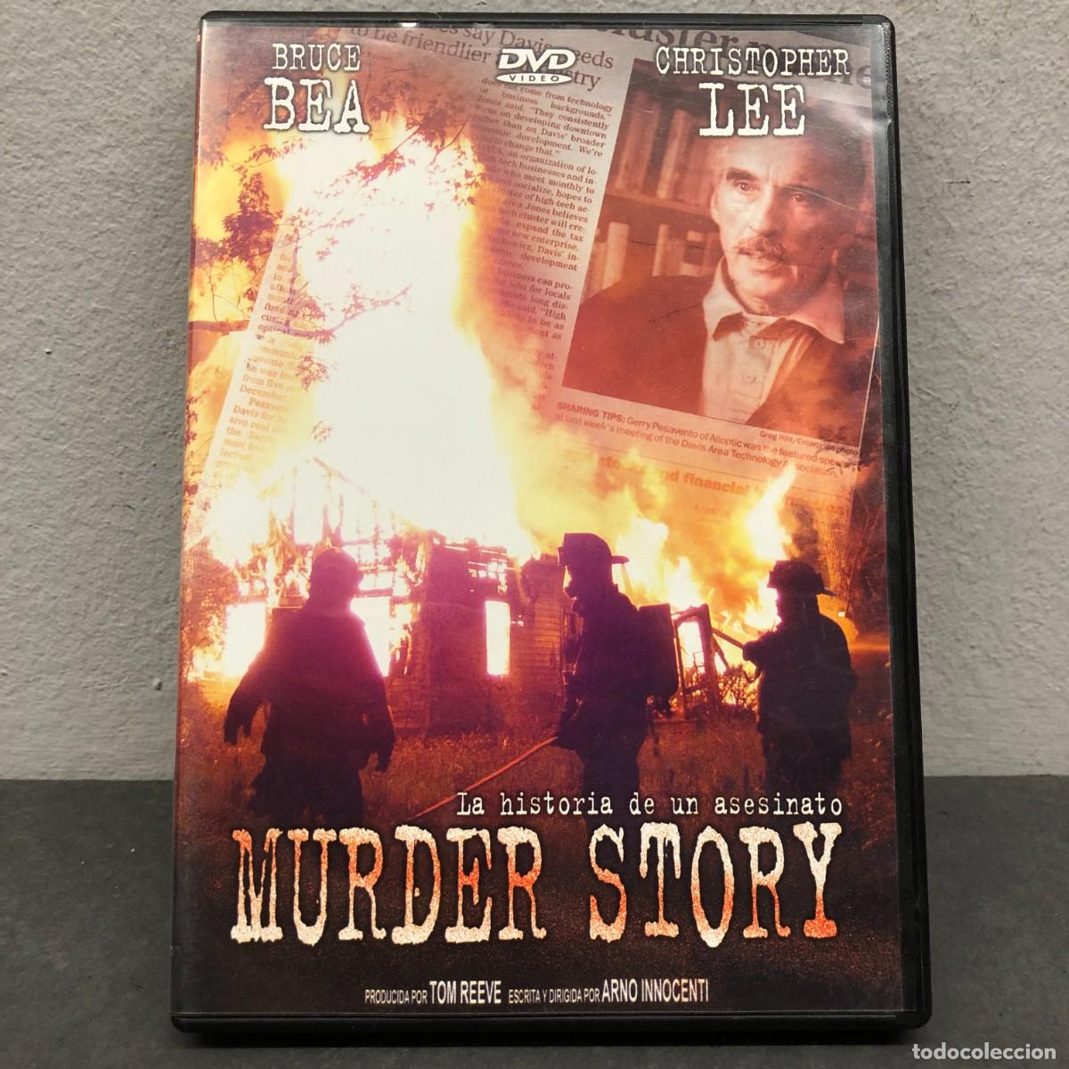 Cine: MURDER STORY, LA HISTORIA DE UN ASESINATO - BRUCE BEA, CHRISTOPHER LEE - PELICULA - DVD VIDEO / 1239