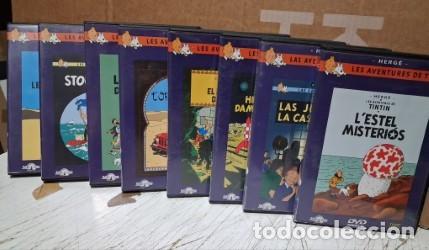 Cine: 8 DVD DE TINTIN ( EN CATALAN)