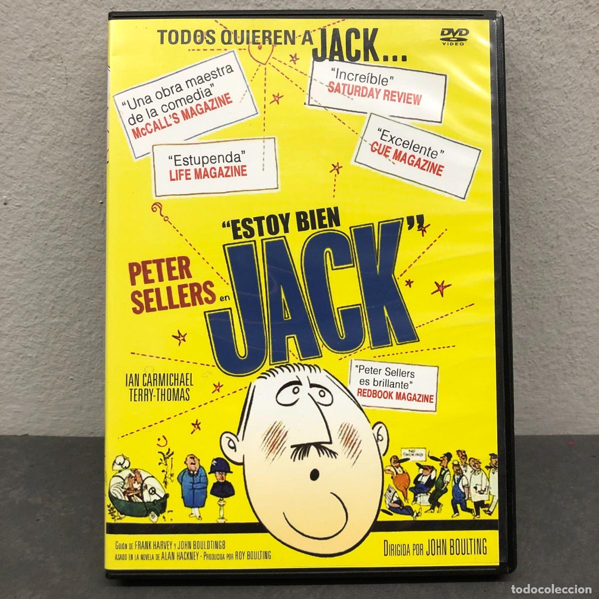 Cine: &rdquo;ESTOY BIEN JACK&rdquo; - PETER SELLERS - JOHN BOULTING - 668 - PELICULA - DVD VIDEO / 1241