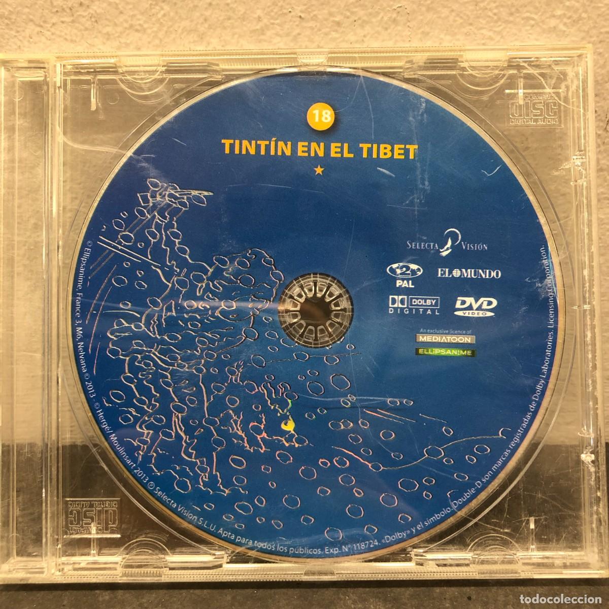 Cine: TINT&Iacute;N EN EL TIBET - N&ordm; 18 - DVD VIDEO - PELICULA / 1249