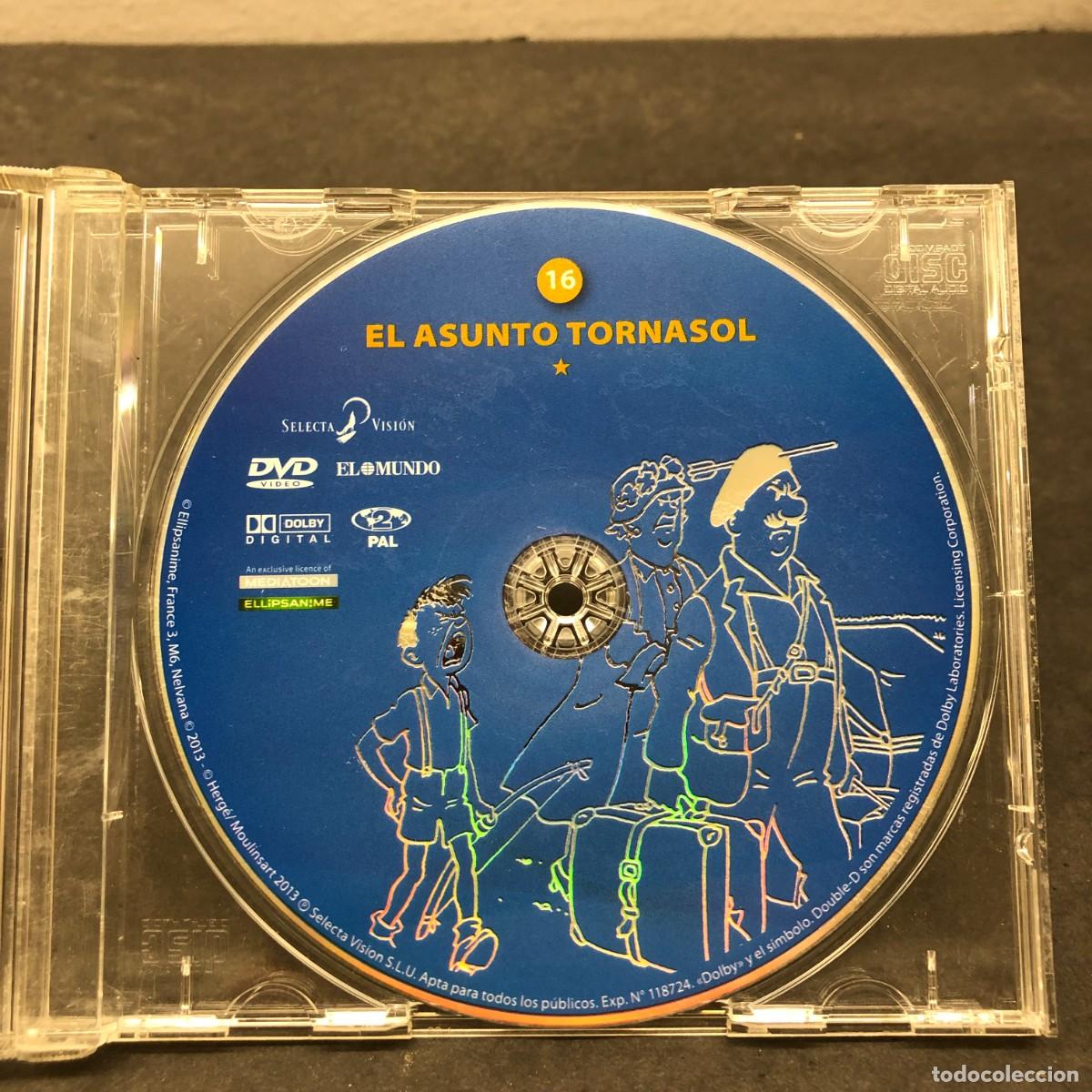 Cine: TINT&Iacute;N - EL ASUNTO TORNASOL - N&ordm; 16 - DVD VIDEO - PELICULA / 1251