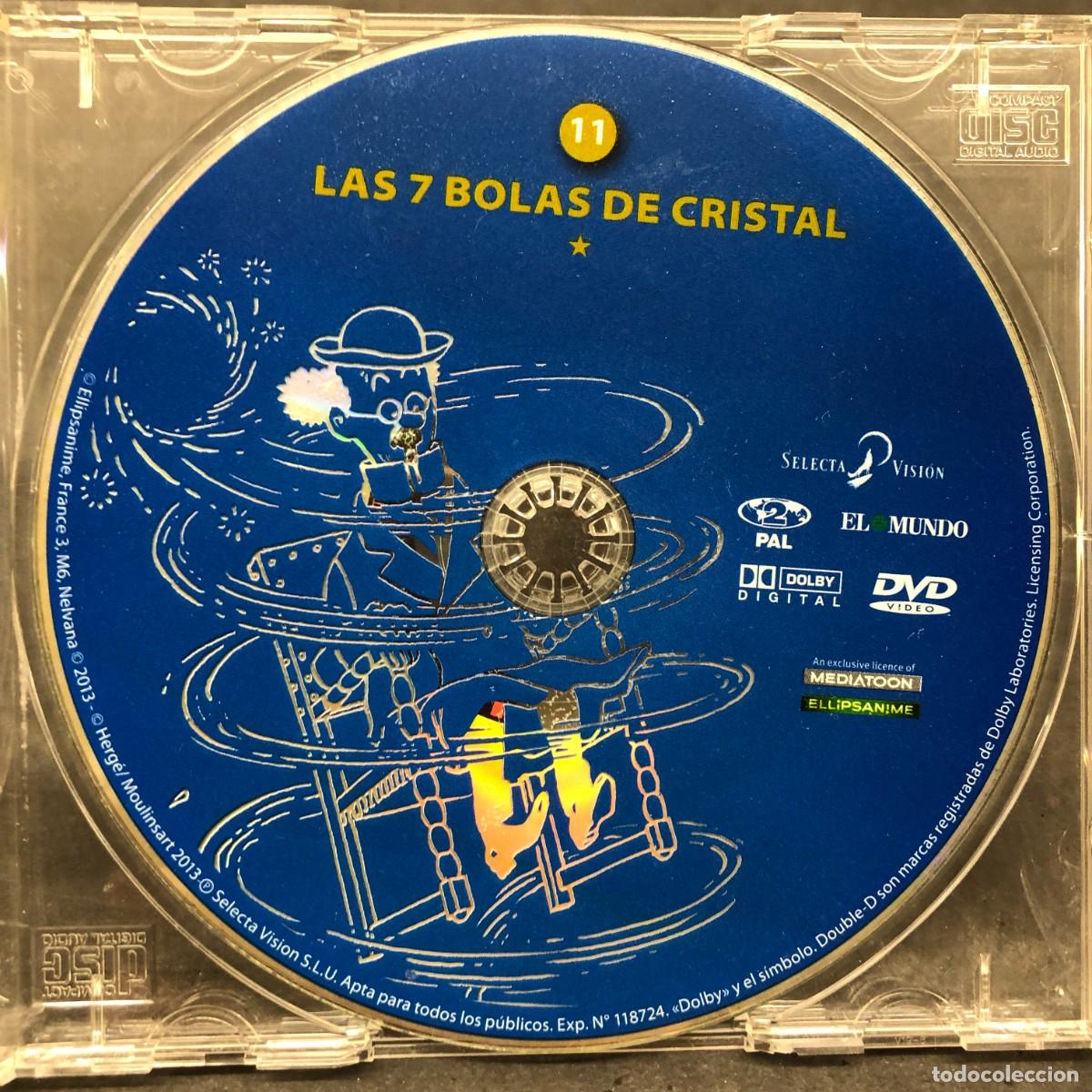 Cine: TINT&Iacute;N - LAS 7 BOLAS DE CRISTAL - N&ordm; 11 - DVD VIDEO - PELICULA / 1253