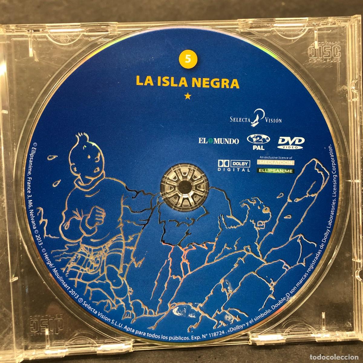 Cine: TINT&Iacute;N - LA ISLA NEGRA - N&ordm; 5 - DVD VIDEO - PELICULA / 1254