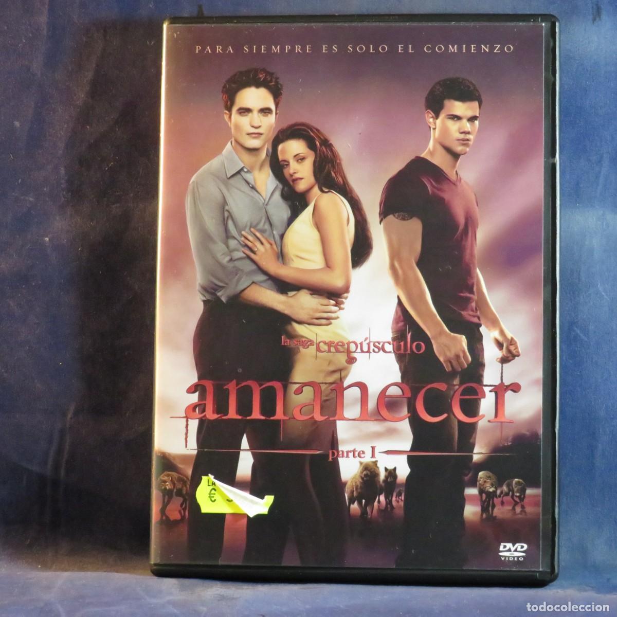 Cine: CREP&Uacute;SCULO AMANECER PARTE I - DVD