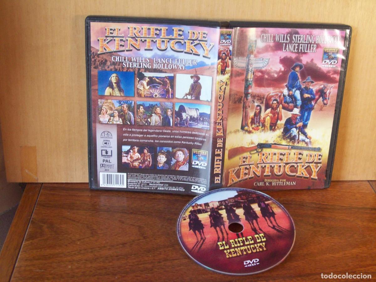 Cine: EL RIFLE DE KENTUCKY - CHILL WILLS - STERLING HOLLOWAY - LANCE FULLER - DVD