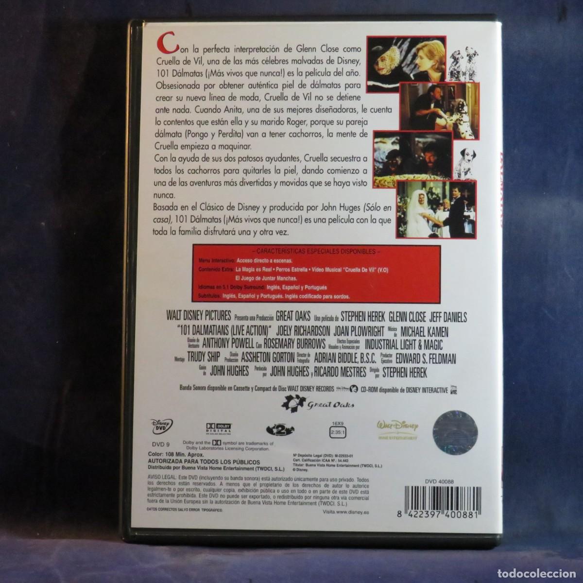 Cine: 101 D&Aacute;LMATAS - DVD - - Foto 2