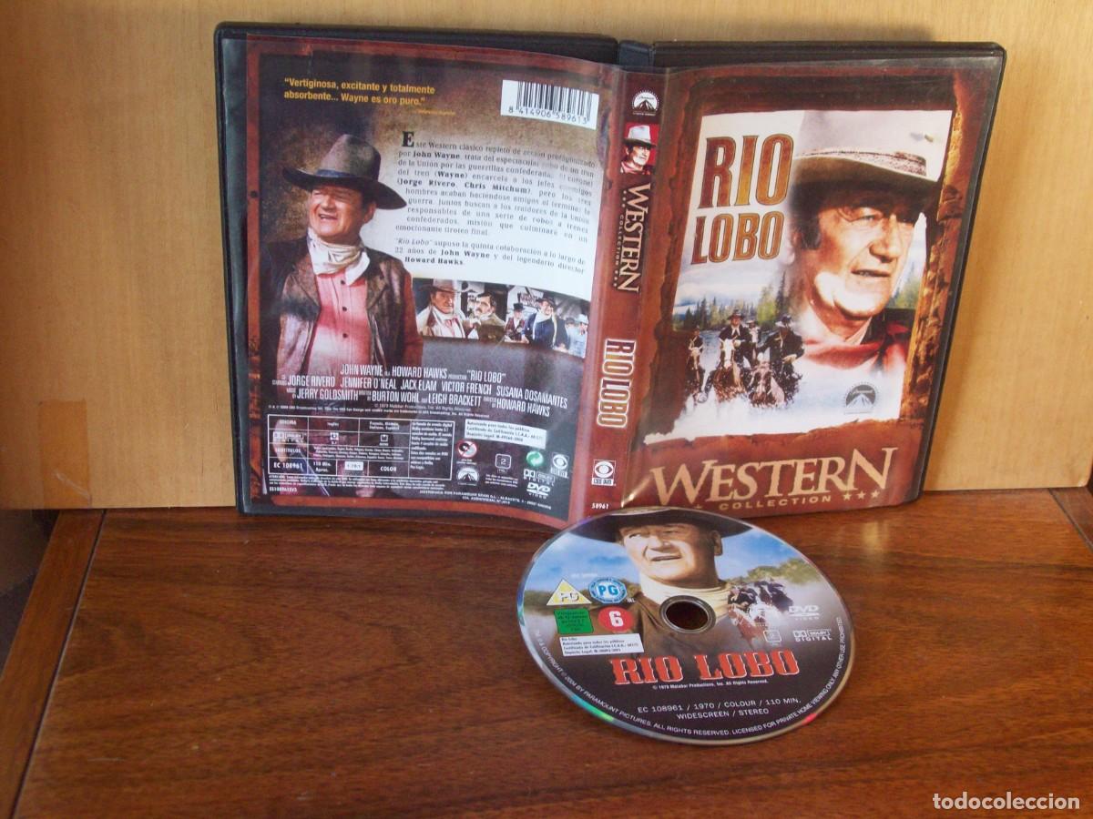 Cine: RIO LOBO - JOHN WAYNE - JORGE RIVERO - JENNIFER O'NEAL - JACK ELAM - DVD