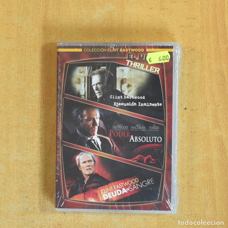 Cine: EJECUCCION INMINENTE / PODER ABSOLUTO / DEUDA DE SANGRE - DVD
