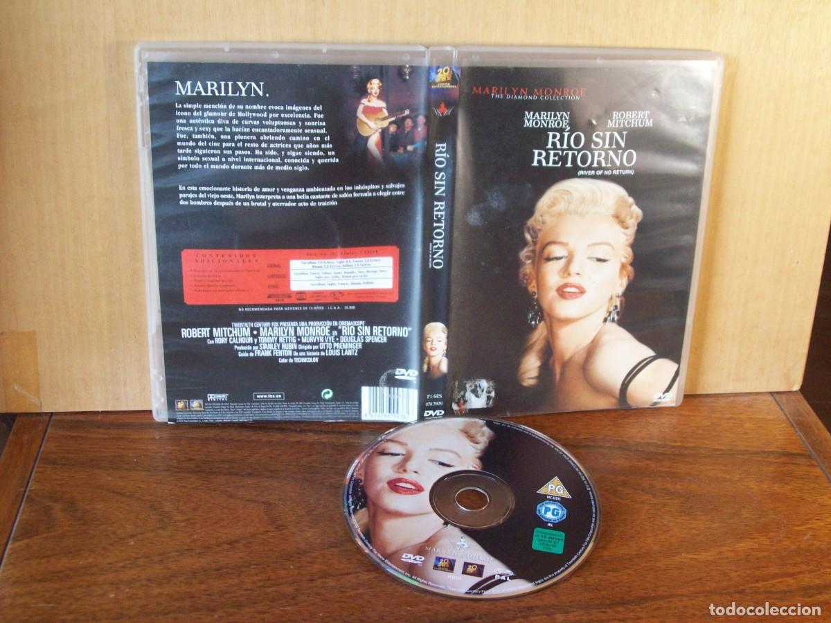 Cine: RIO SIN RETORNO - MARILYN MONROE - ROBERT MITCHUM - DVD COLECCION MARILYN MONROE