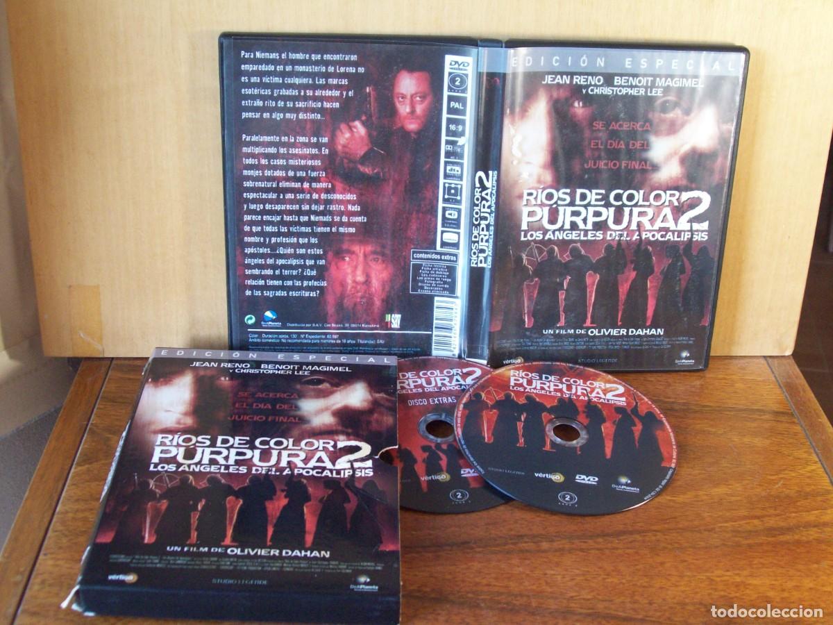 Cine: RIOS DE COLOR PURPURA 2 ( LOS ANGELES DEL APOCALIPSIS ) - DOBLE DVD EDICION ESPECIAL EN E