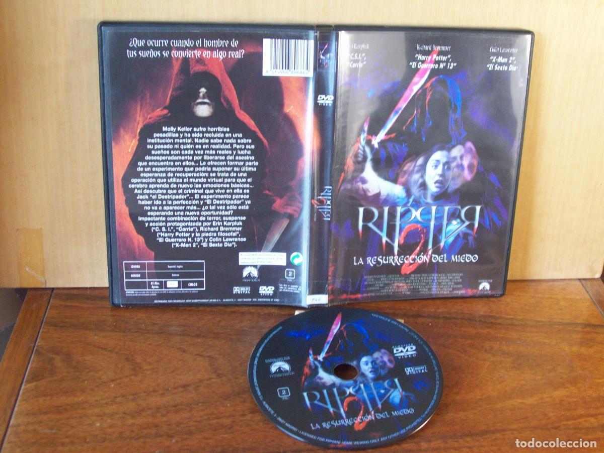 Cine: RIPPER (LA RESURRECCION DEL MIEDO) ERIN KARPLUT - RICHARD BREMMER - COLIN LAWRENCE - DVD