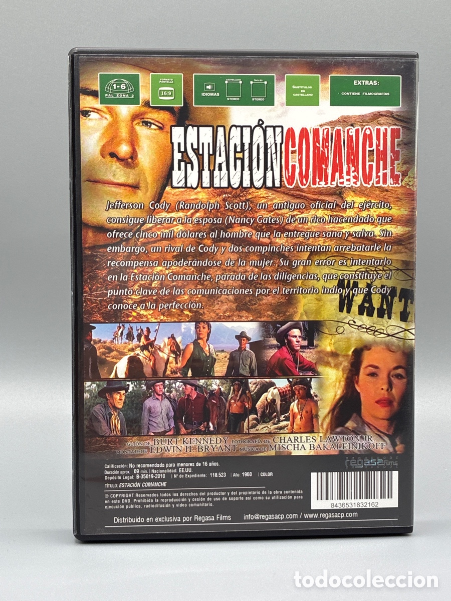 Cine: Estaci&oacute;n Comanche DVD - Foto 2