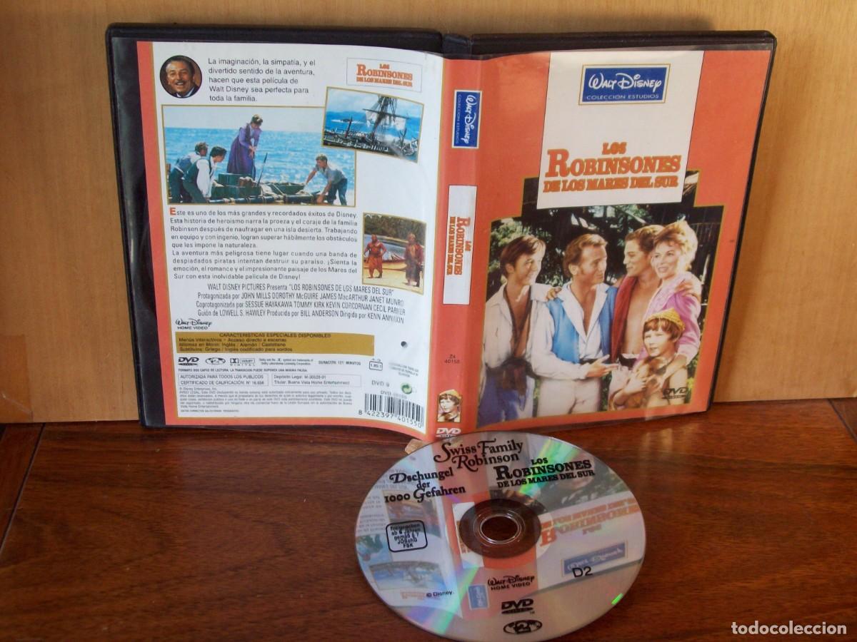 Cine: LOSM ROBINSONES DE LOS MARES DEL SUR - EDICION WALT DISNEY - DVD