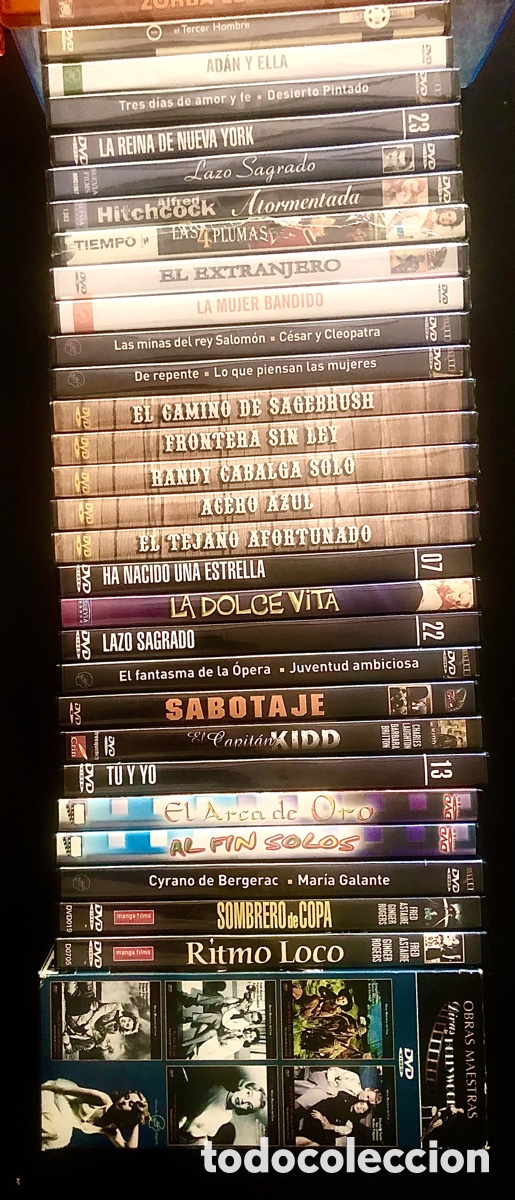 Cine: Lote Cine Cl&aacute;sico-Grandes T&iacute;tulos