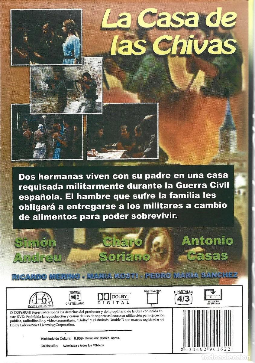Cine: LA CASA DE LAS CHIVAS SIM&Oacute;N ANDREU - Foto 2