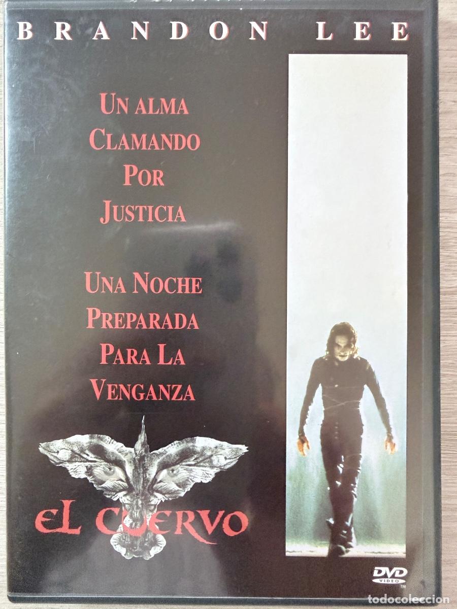 Cine: El Cuervo (The Crow) DVD Edici&oacute;n Espa&ntilde;ola Brandon Lee Alex Proyas
