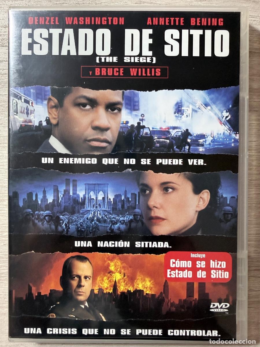 Cine: Estado de Sitio (The Siege) DVD Edici&oacute;n Espa&ntilde;ola Denzel Washington Bruce Willis