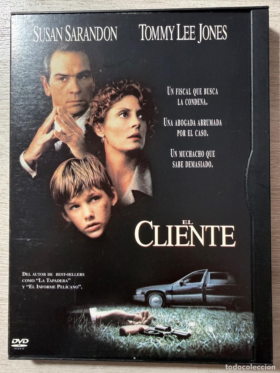 Cine: El Cliente (The Client) DVD Edici&oacute;n Snapper Case Warner Susan Sarandon Tommy Lee Jones