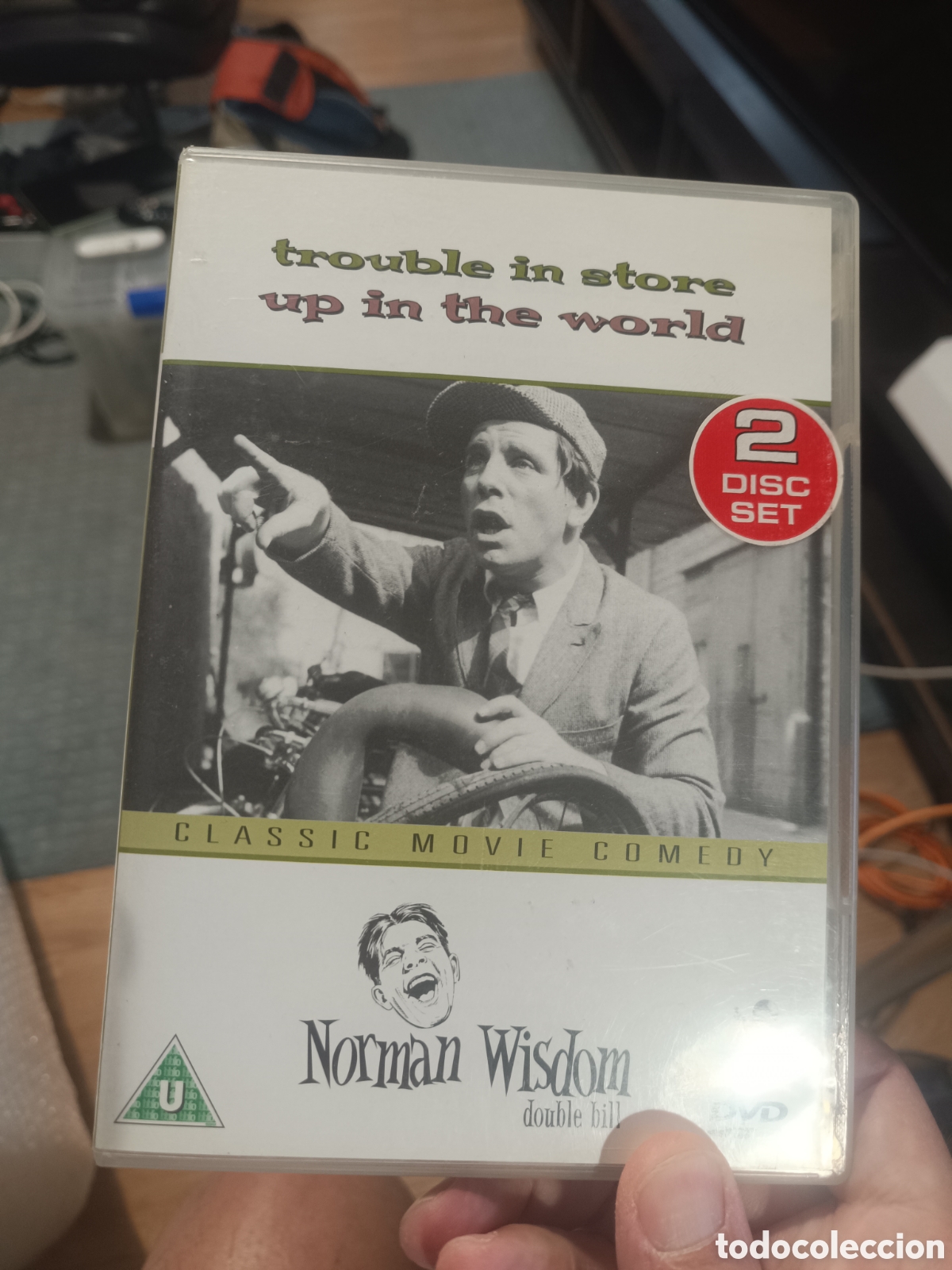 Cine: Trouble in Store/ Up in the World (Norman Wisdom) (Audio ingles con subtitulos en ingl&eacute;s)