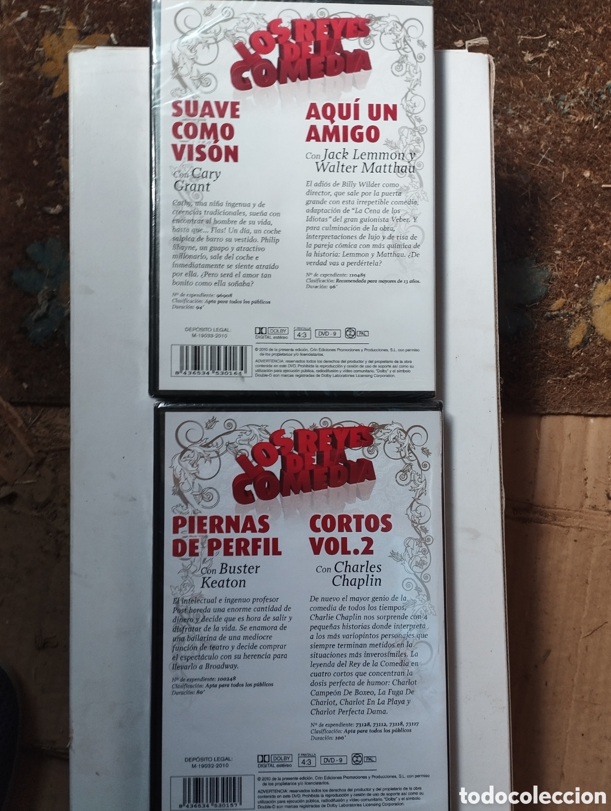 Cine: Pack de 2 DVD los Reyes de la comedia.Sin Estrenar - Foto 2