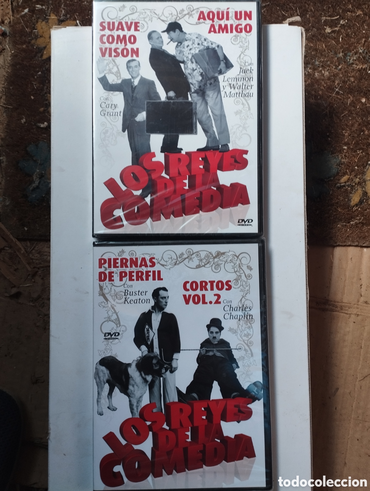 Cine: Pack de 2 DVD los Reyes de la comedia.Sin Estrenar