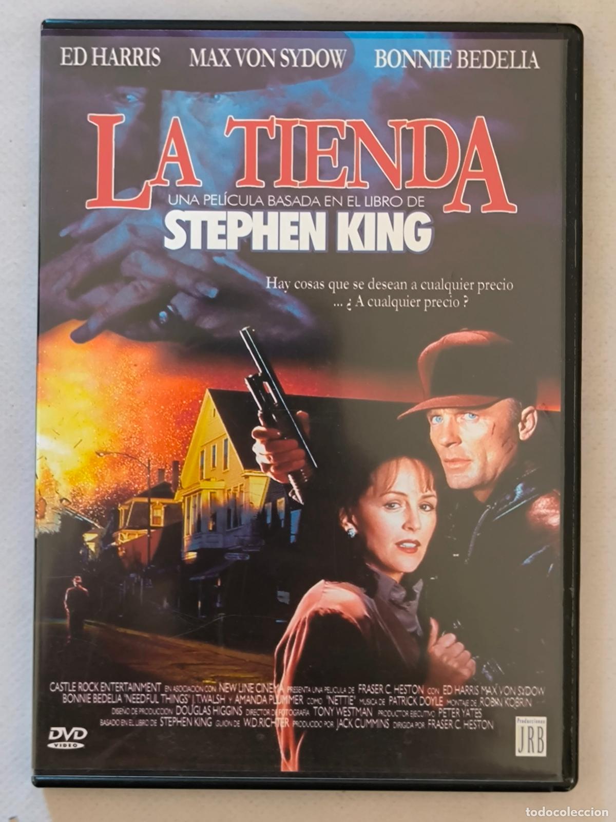 Cine: DVD LA TIENDA - STEPHEN KING - ED HARRIS - CAJA SLIM (235)