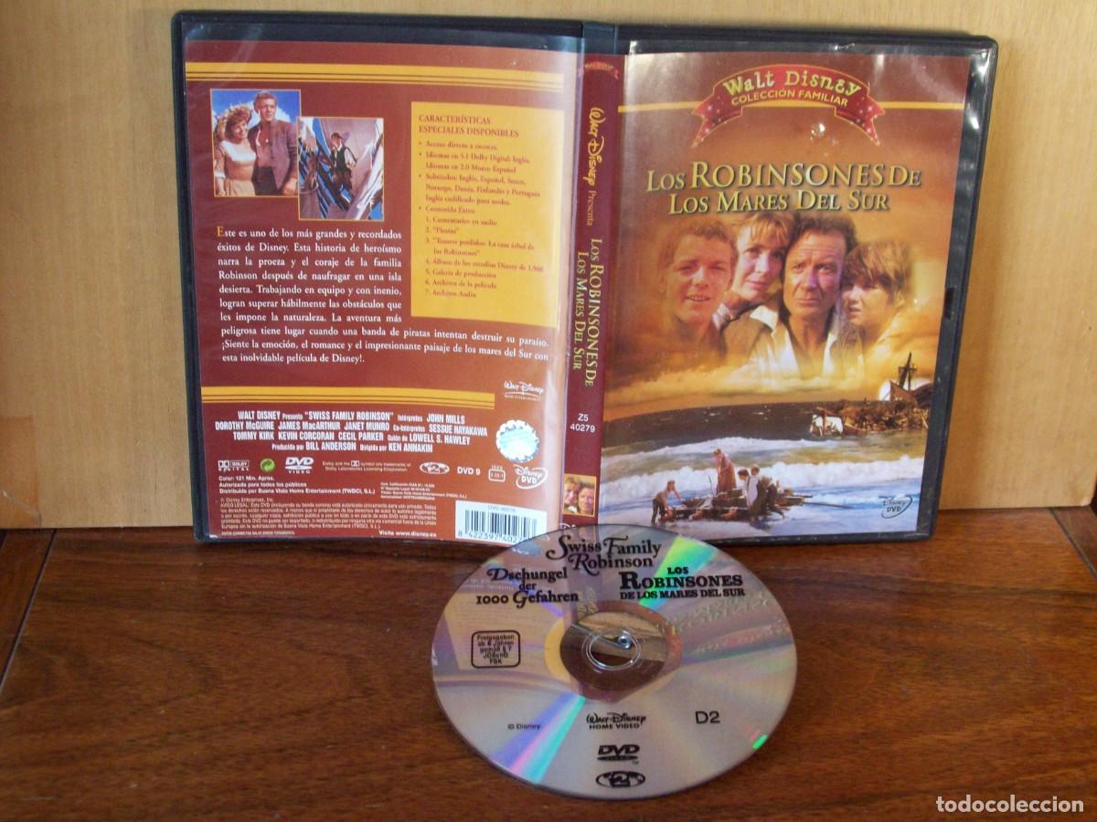 Cine: LOS ROBINSONES DE LOS MARES DEL SUR - JOHN MILLS - DOROTHY McGUIE - EDICION WALT DISNEY DVD