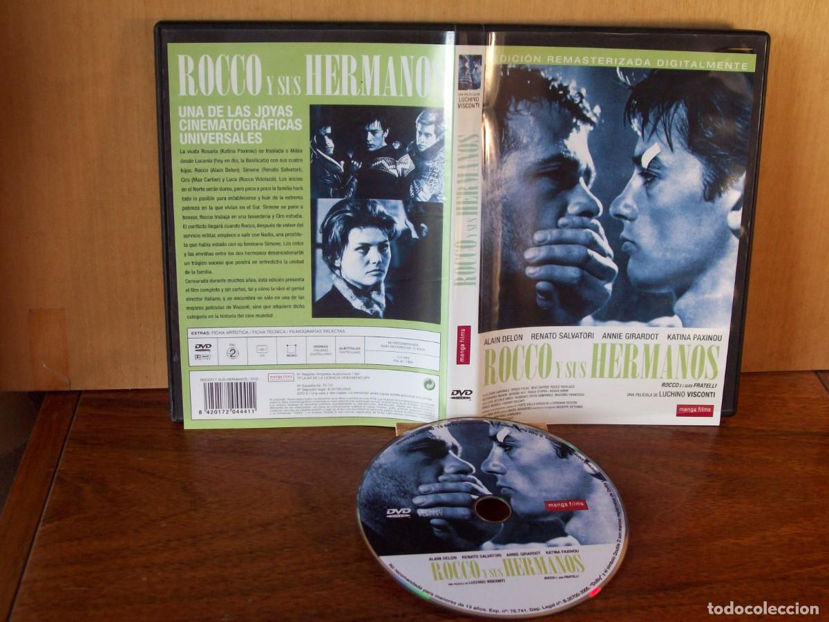 Cine: ROCCO Y SUS HERMANOS -ALAIN DELON - ANNIE GIRARDOT - DVD EDICION REMASTERIZADA DIGITALMENTE