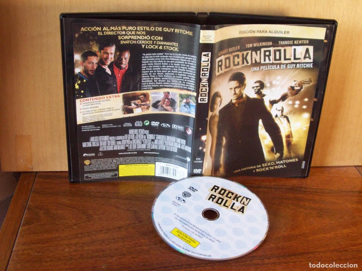 Cine: ROCKNROLLA - GERARD BUTLER - TOM WILKINSON - THANDIE NEWTON -DVD EDICION ALQUILER