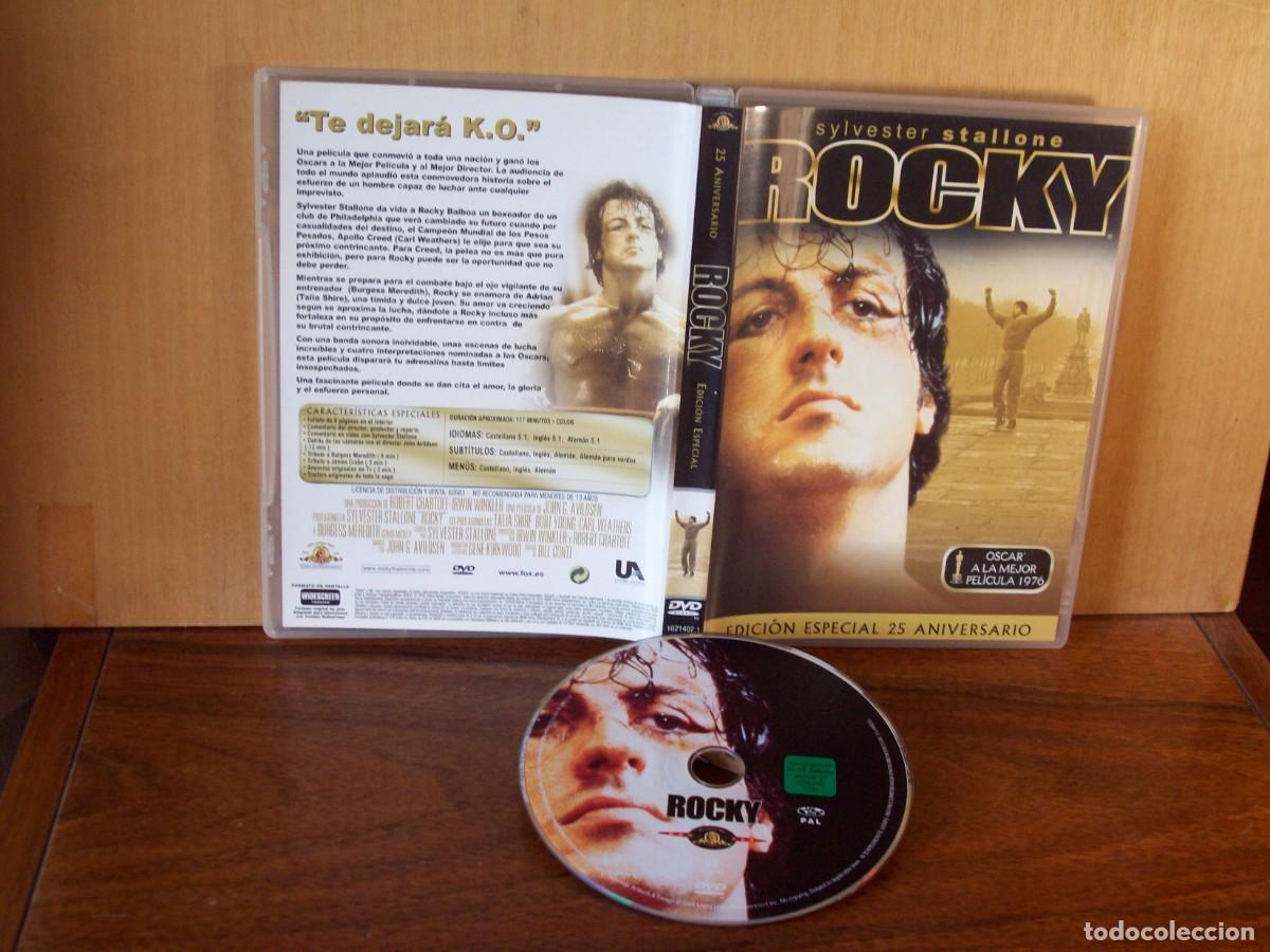 Cine: ROCKY - SYLVESTER STALLONE - OSCAR MEJOR PELICULA 1976 - DVD EDICION ESPECIAL