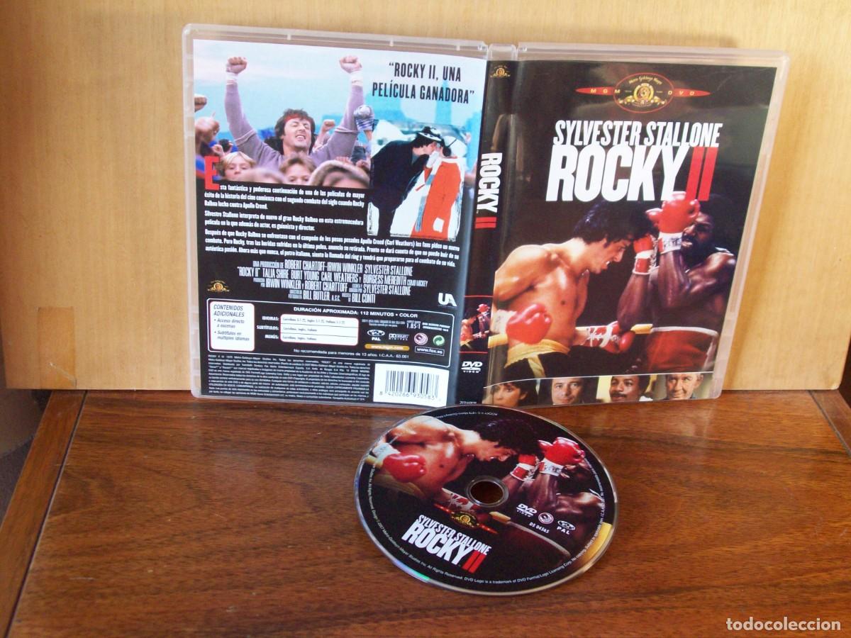 Cine: ROCKY II - SYLVESTER STALLONES - TALIA SHIRE - BURT YOUNG - CARL WEATHERS - DVD