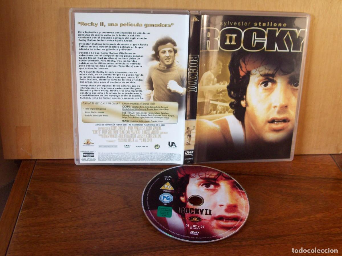 Cine: ROCKY II - SYLVESTER STALLONE - TALIA SHIRE - BURT YOUNG - DVD