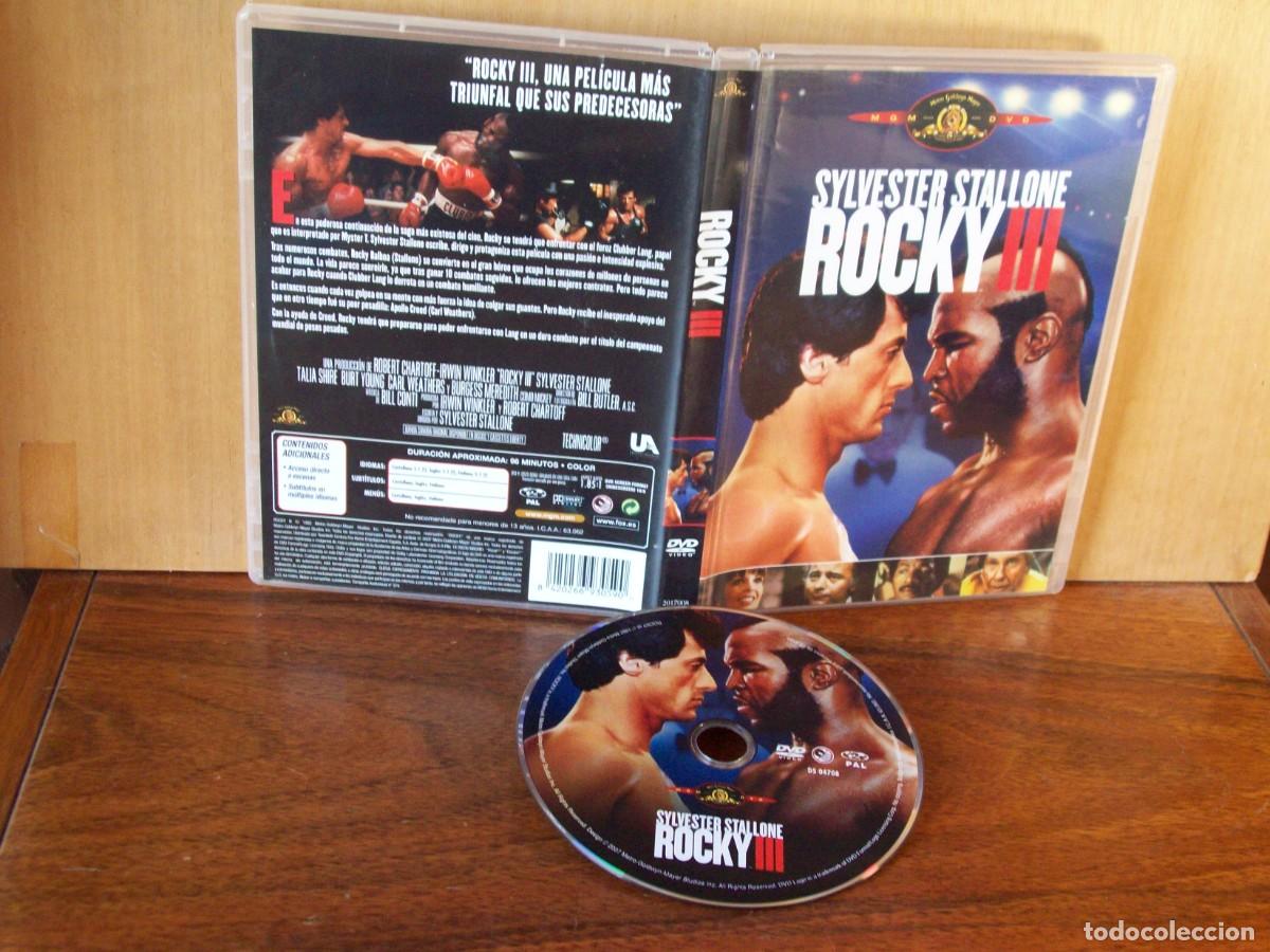 Cine: ROCKY III - SYLVESTER STALLONE -TALIA SHIRE - BURT YOUNG - CARL WEATHERS - DVD