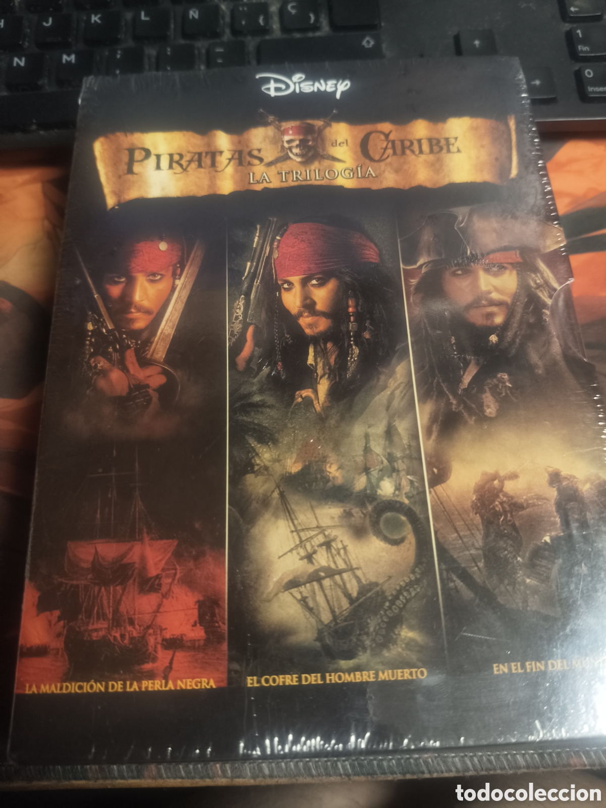 Cine: Piratas del caribe la trilog&iacute;a DVD Nuevo a estrenar