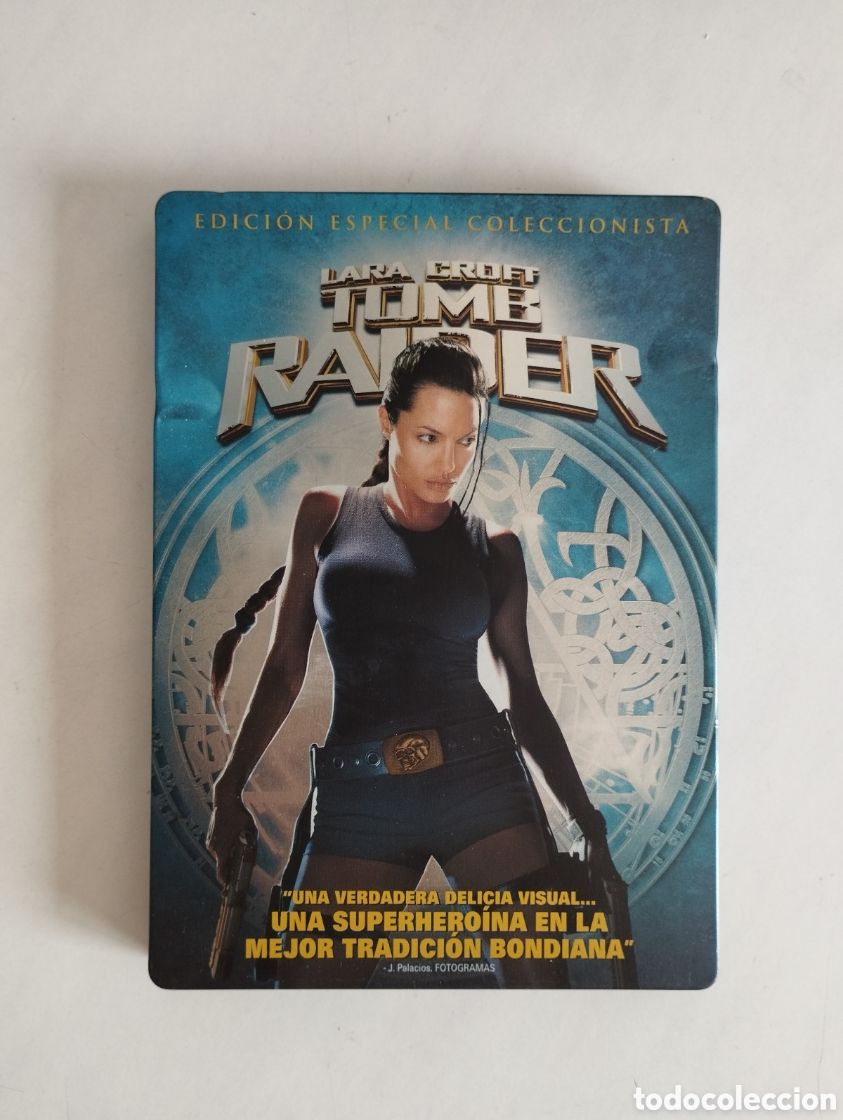 Cine: PELICULA DVD TOMB RIDER (EDICION ESPECIAL COLECCIONISTA) STEELBOOK ESTUCHE METALICO