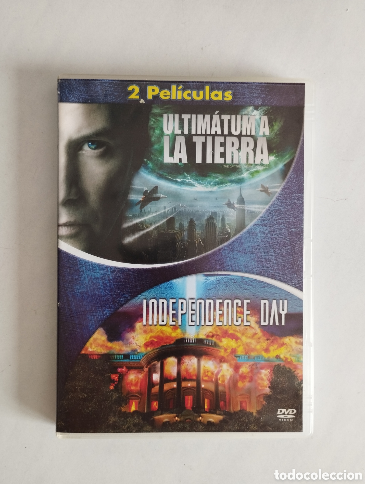 Cine: PACK 2 PELICULA ULTIMATUM A LA TIERRA & INDEPENDENCE DAY (2 DISCOS)