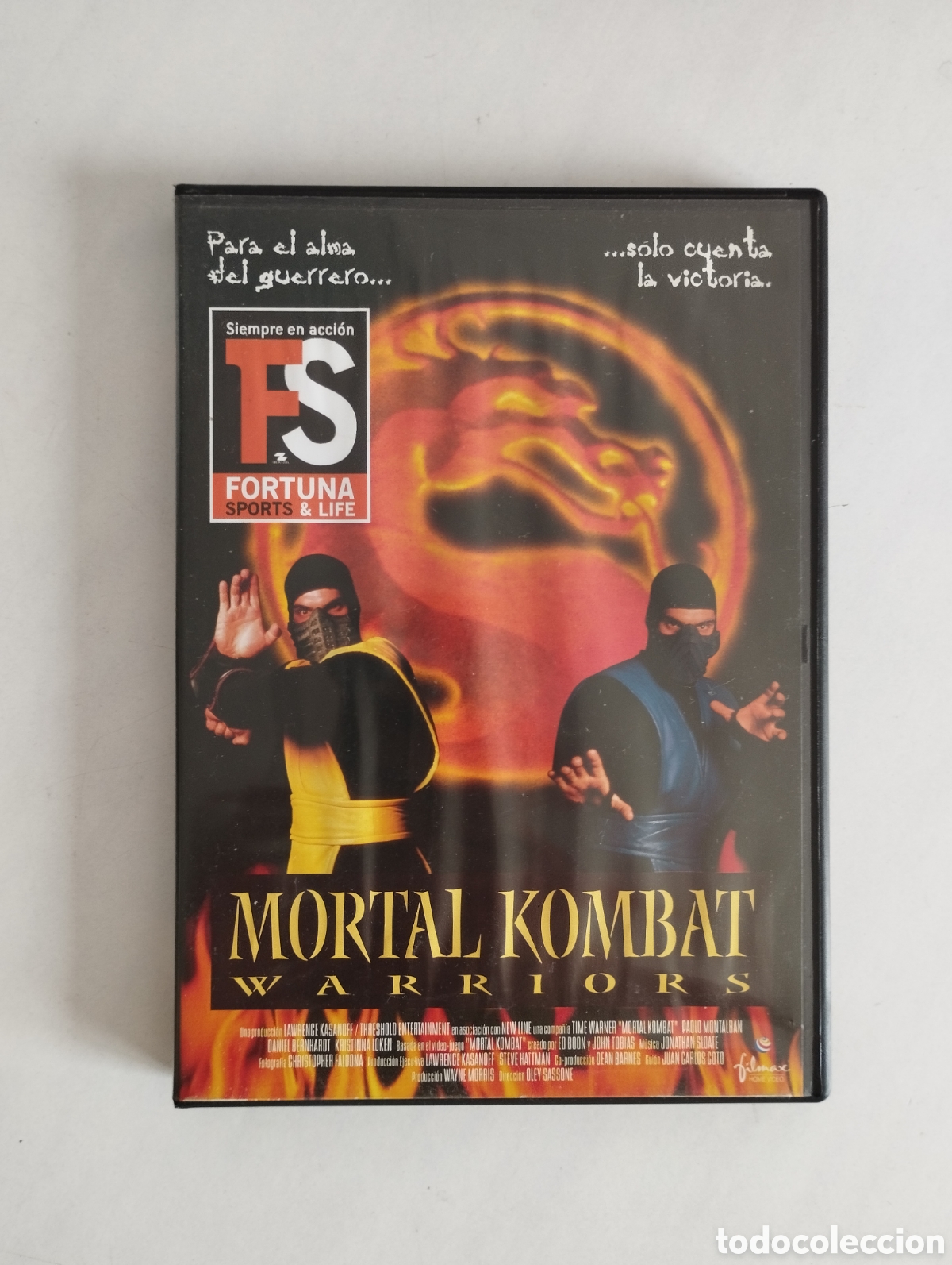 Cine: PELICULA DVD MORTAL KOMBAT WARRIORS