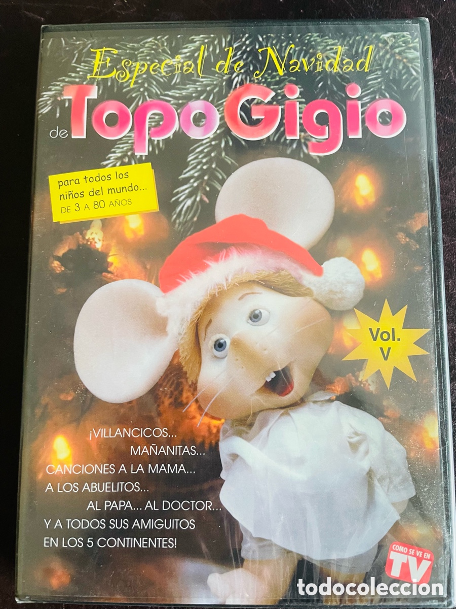 Cine: Topo Gigio - Especial de Navidad DVD Nuevo