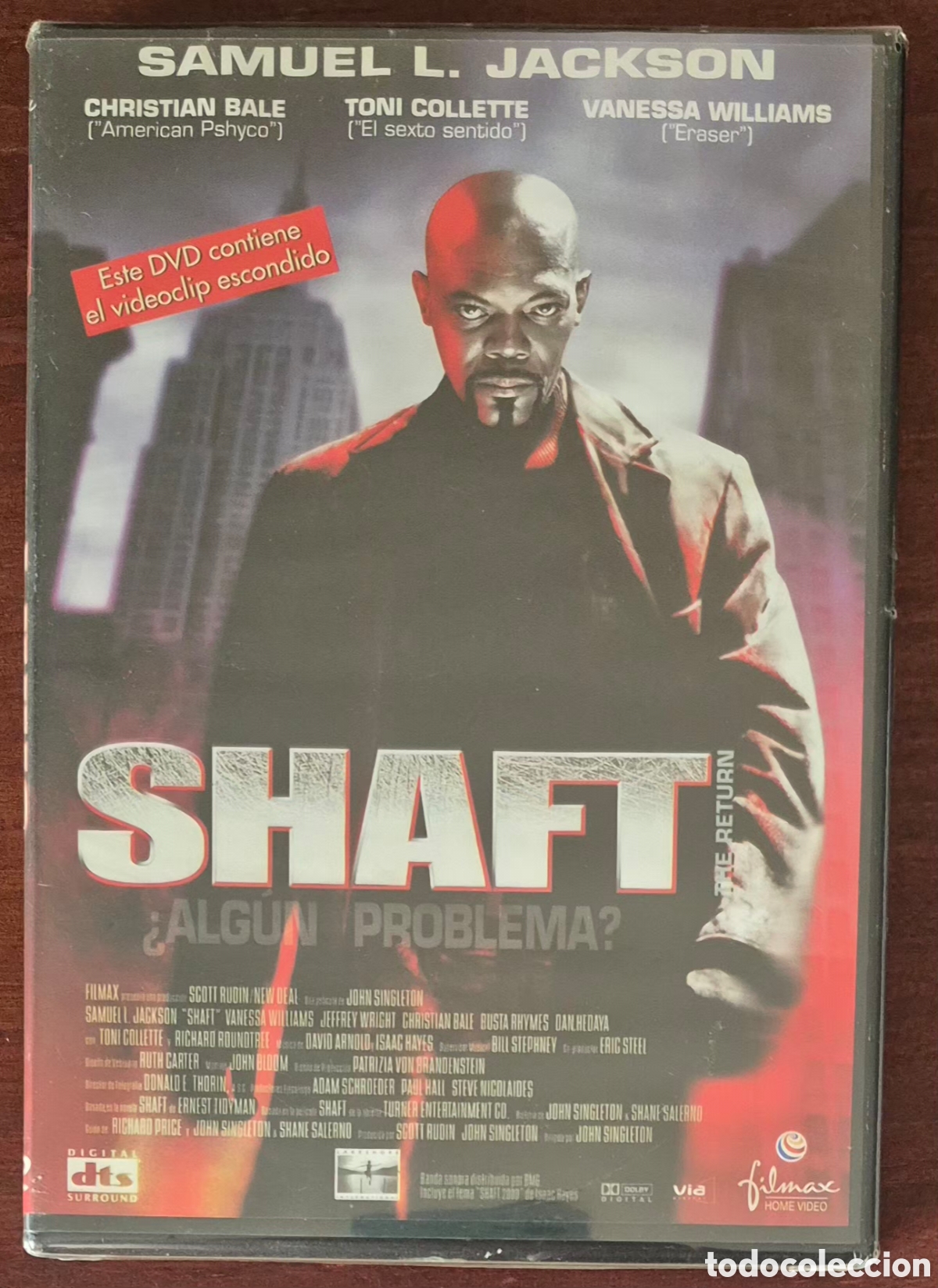 Cine: DVD - SHAFT (DIRECCI&Oacute;N: JOHN SINGLETON)